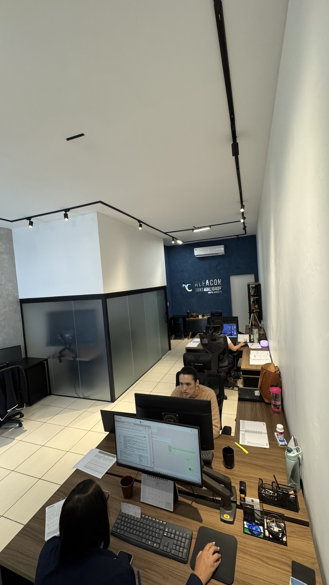 Espaço de tecnologia e automação da Alfa-SI
